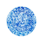 Splatter Dinner Plate, Blue Image