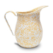 Splatter Large Pitcher, Yellow