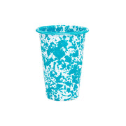 Splatter 14 oz Tumbler, Turquoise Image