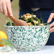 Splatter Große Salatschüssel, Rot