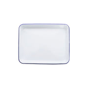 Vintage Small Rectangular Tray, Blue Image